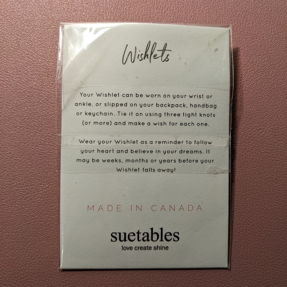 Suetables wishlet - Picture 2 of 2